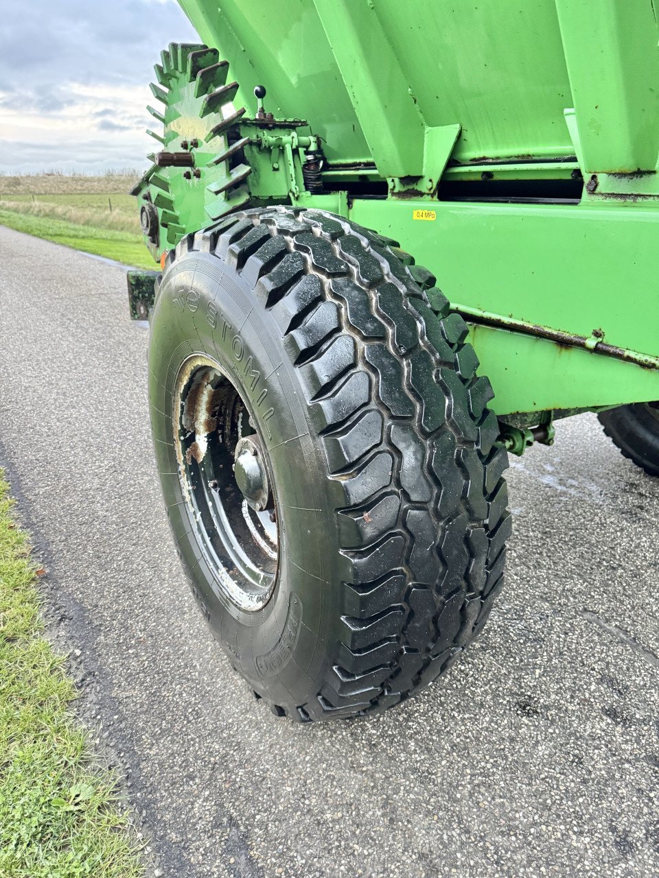 Agromet Kalkstrooier 7 kuub met kenteken!