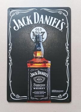 Jack Daniels Metalen Bord