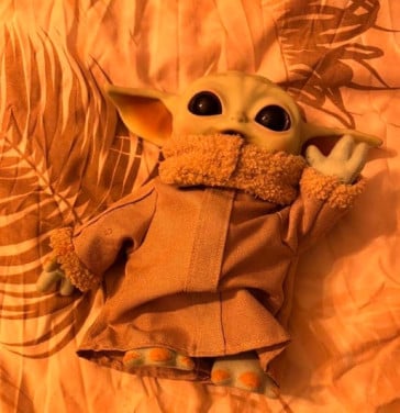 Baby Yoda met geluid