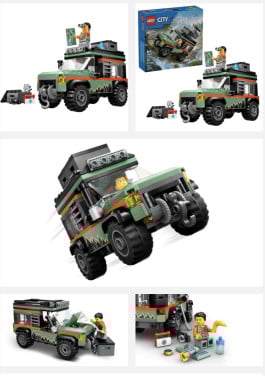 Lego City 60447 4x4 Terreinwagen