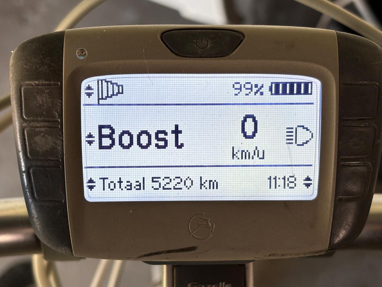 Gazelle elektrische fiets - dames framemast 53