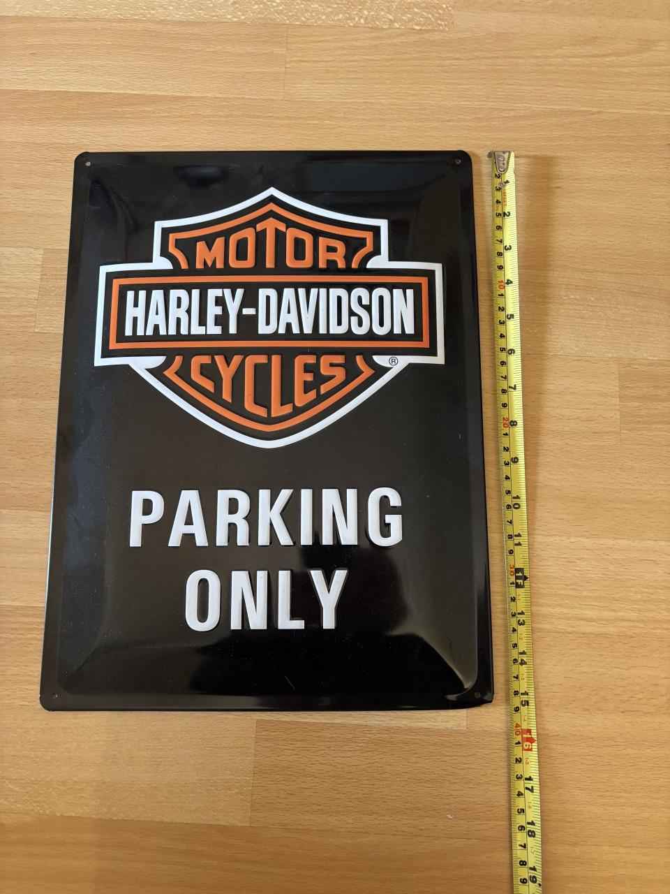 Harley Davidson metalen bord 30x40
