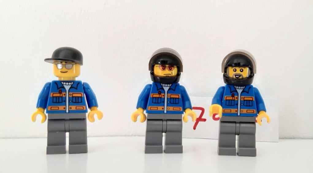 LEGO City 7686: Helikoptertransport met 3 minifiguren