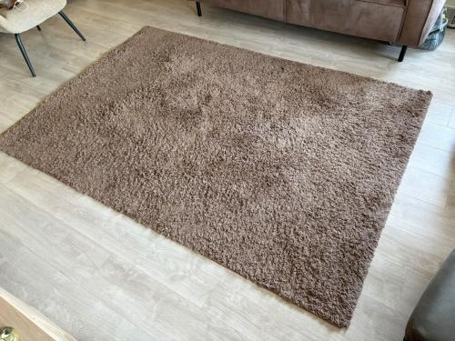 Vloerkleed bruin