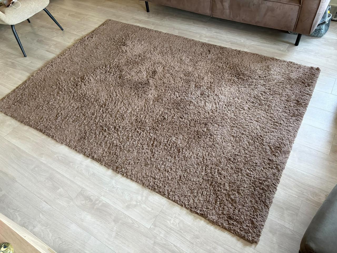 Vloerkleed bruin