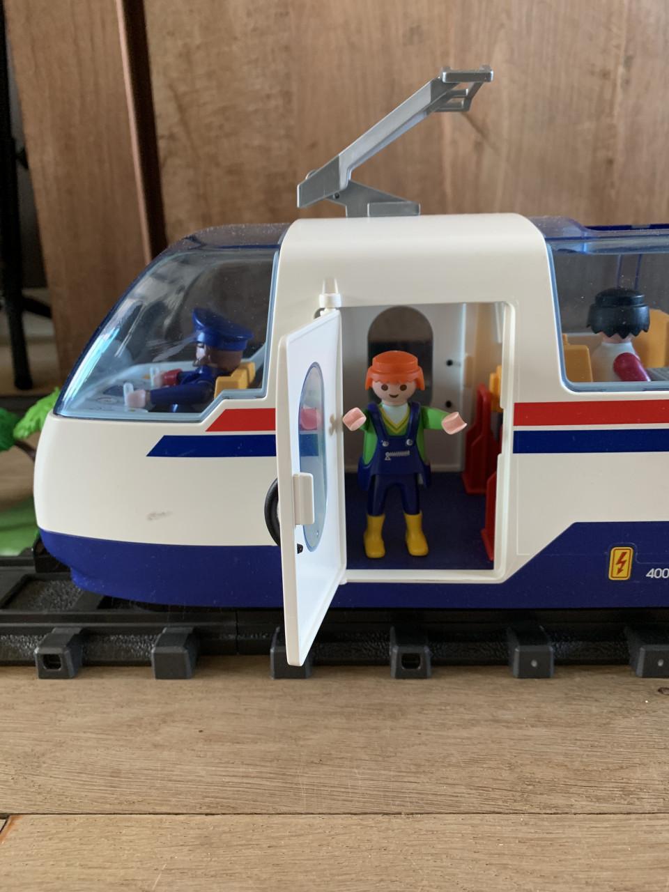 Playmobil trein met véél toebehoren