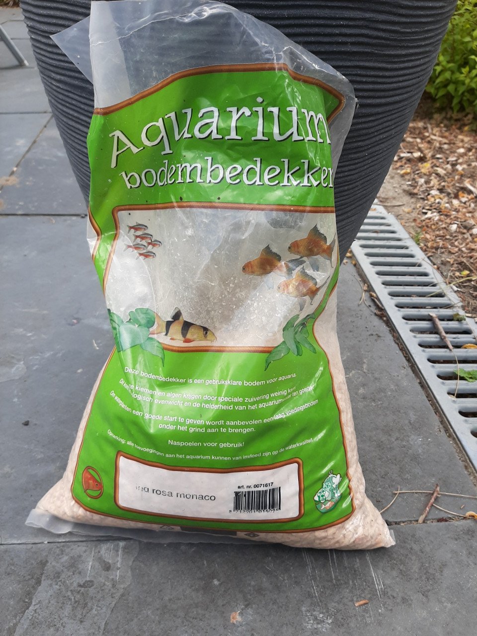 Aquarium bodembedekker