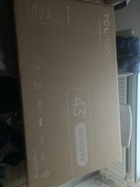 4k tcl 43inch QLED tv