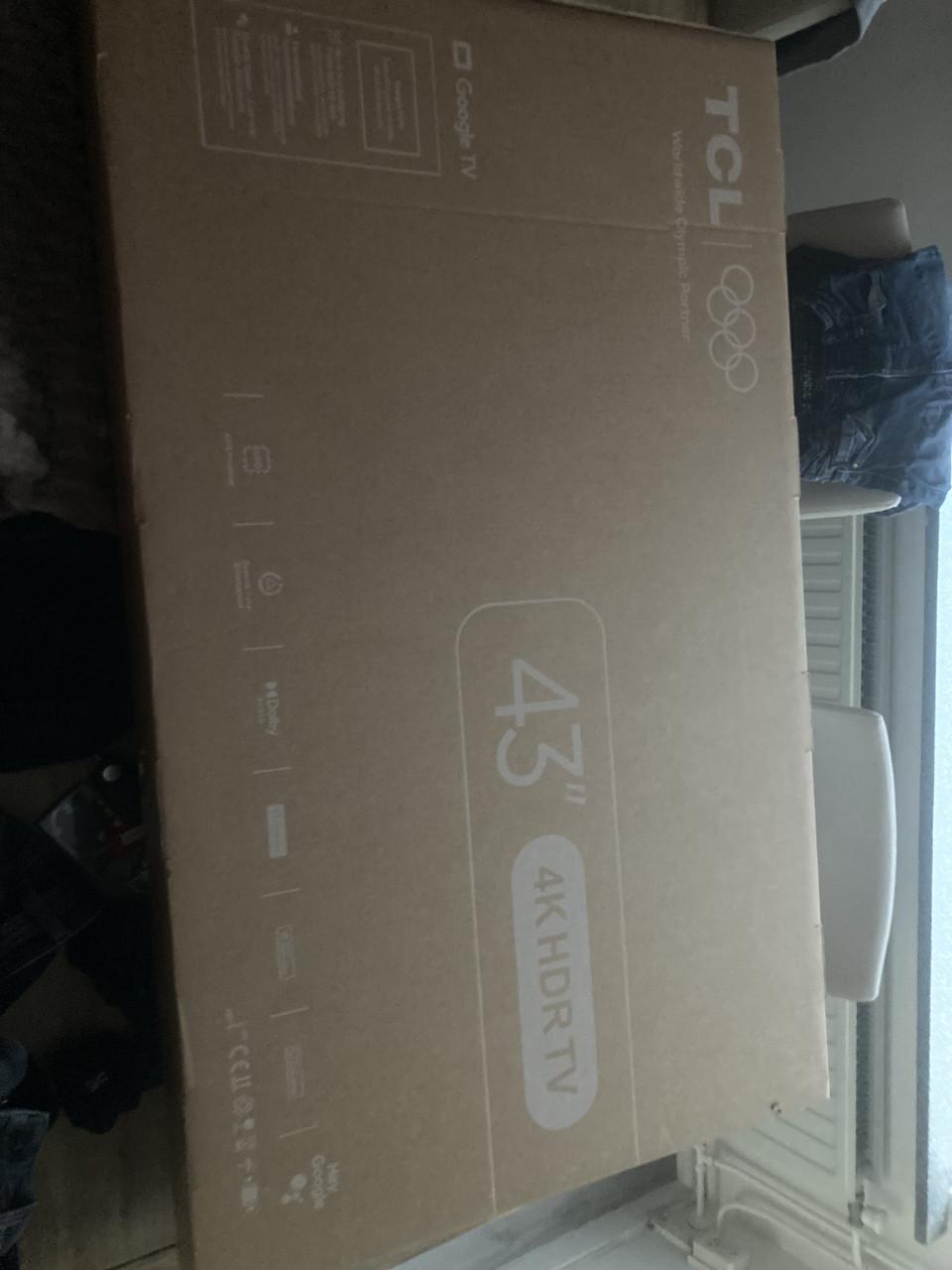 4k tcl 43inch QLED tv