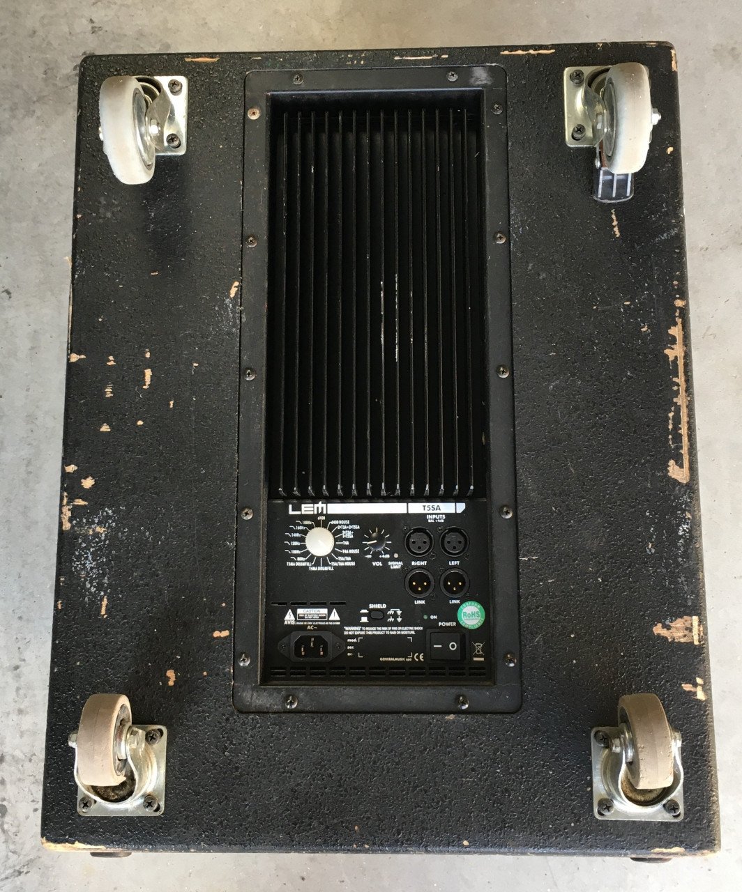1 LEM T5SA actieve subwoofer voor 385 euro