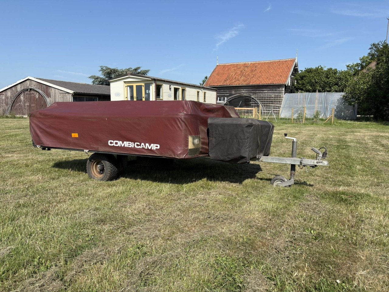 Vintage vouwwagen CombiCamp Easy