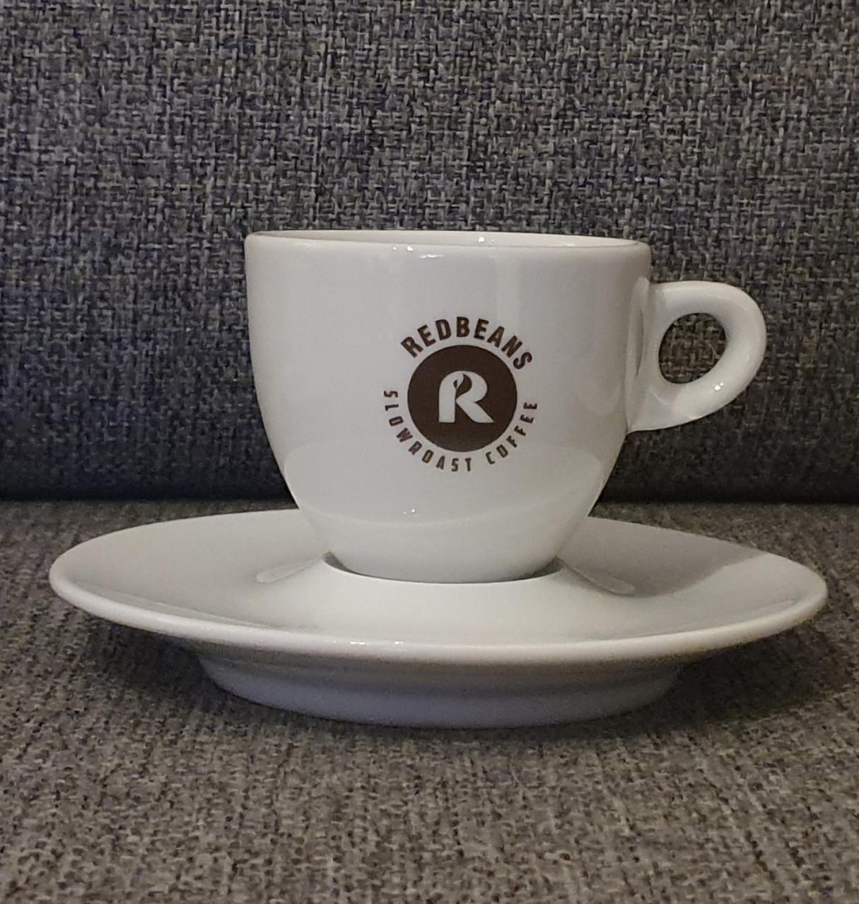 Koffiekopjes/schoteltje  Redbeans 10 stuks