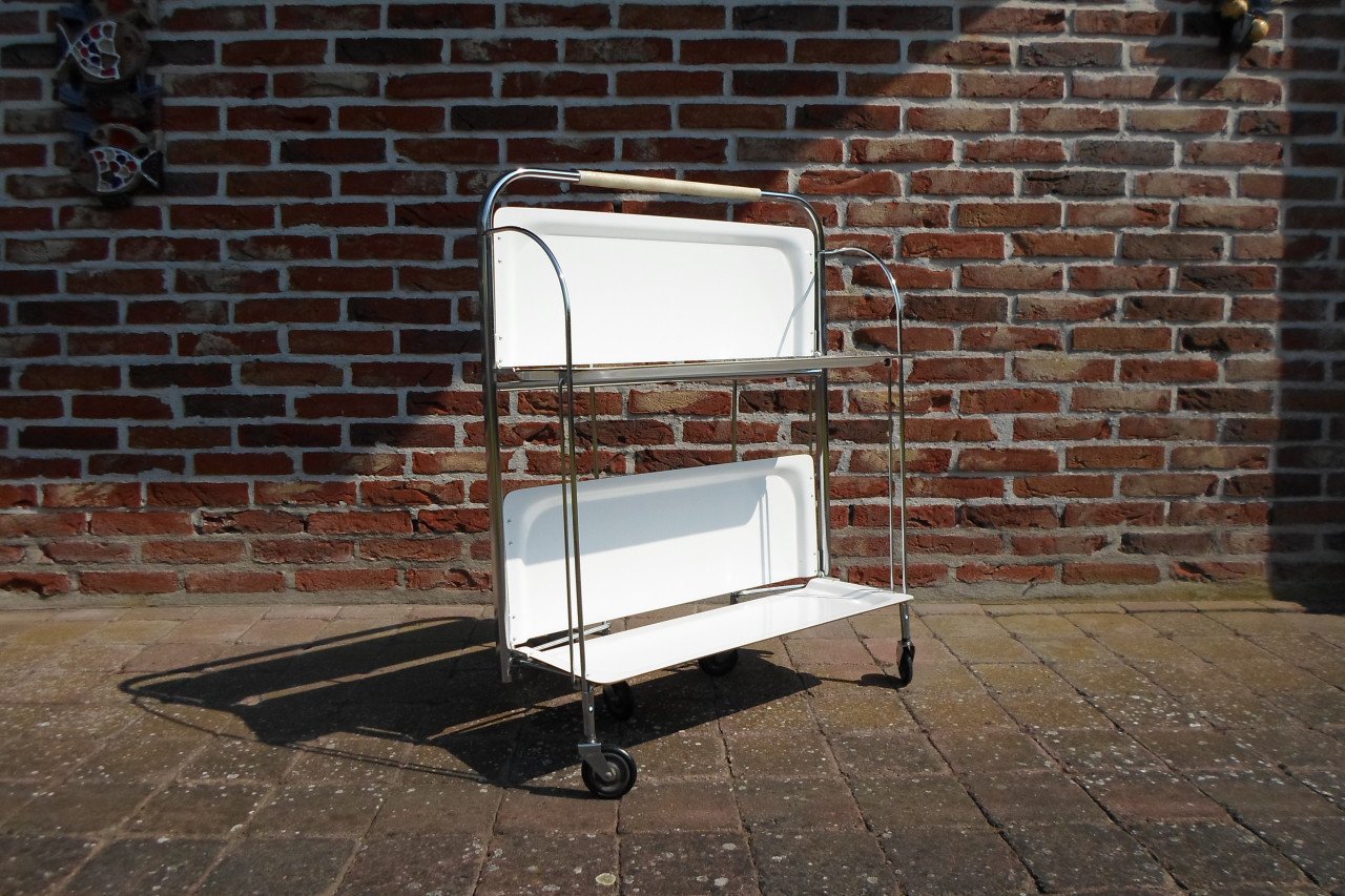 Vintage Raquer Trolly Wit Chroom