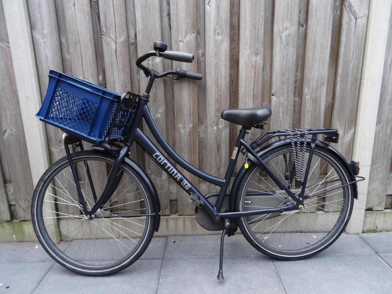 🚲 Cortina U4 Transport Meisjesfiets – 26 inch | Star Grey Matt ✨