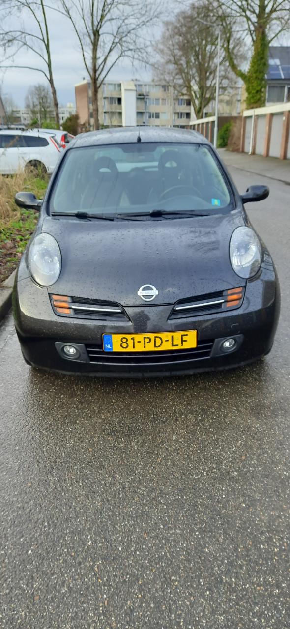 Nissan Micra 1,2 80 PK apk 2027 klein zuinig boekje aanwezig in goede staat