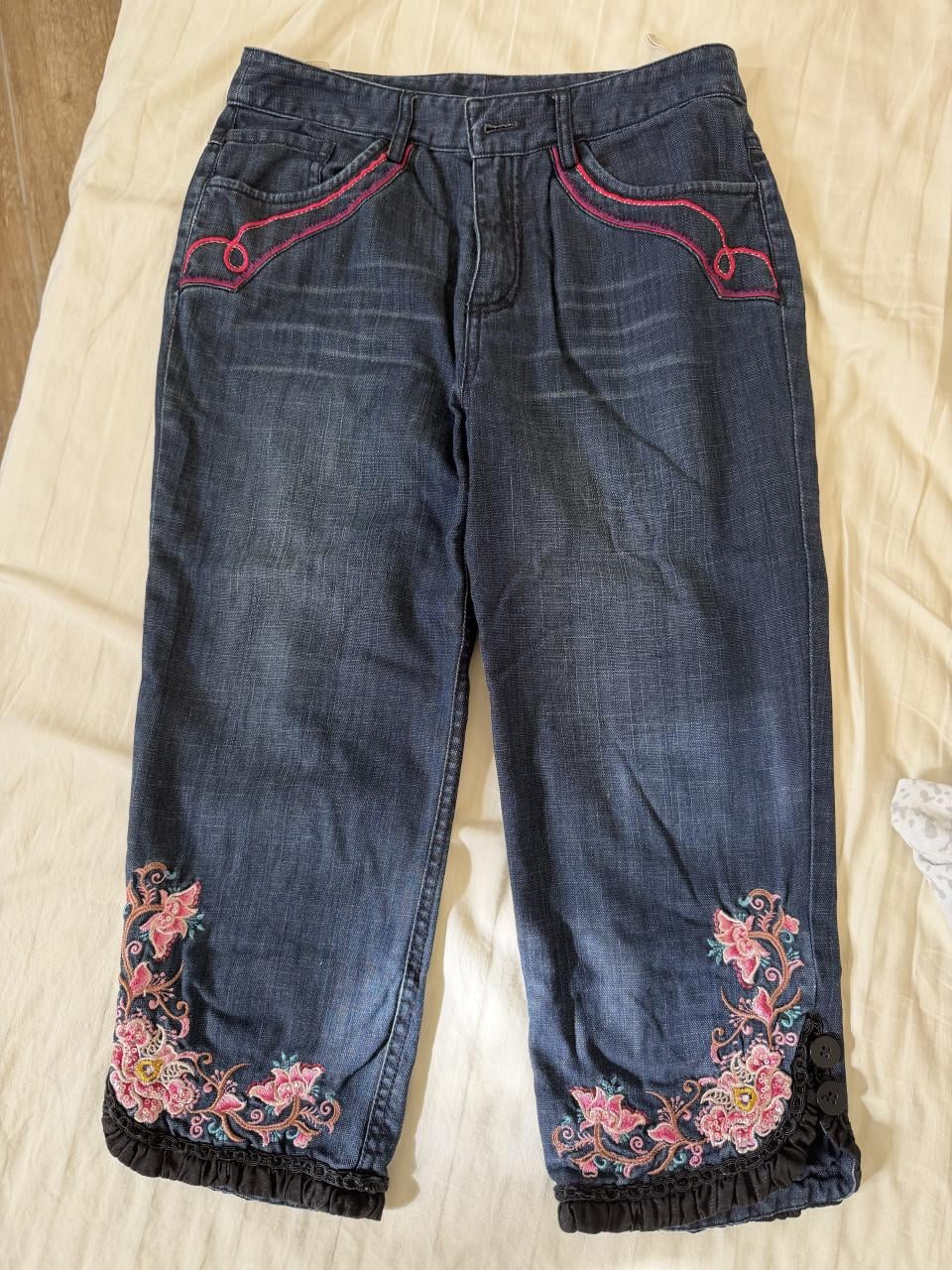 Meisjes Broek met Prachtig borduurwerk