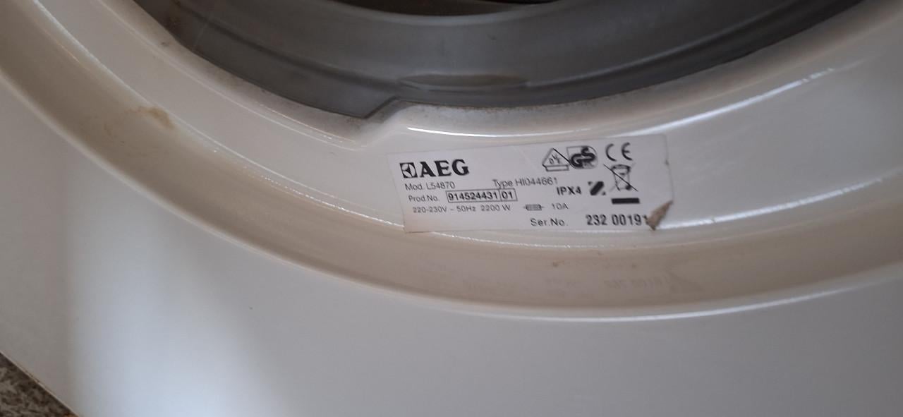 AEG Lavamat wasmachine model L54870