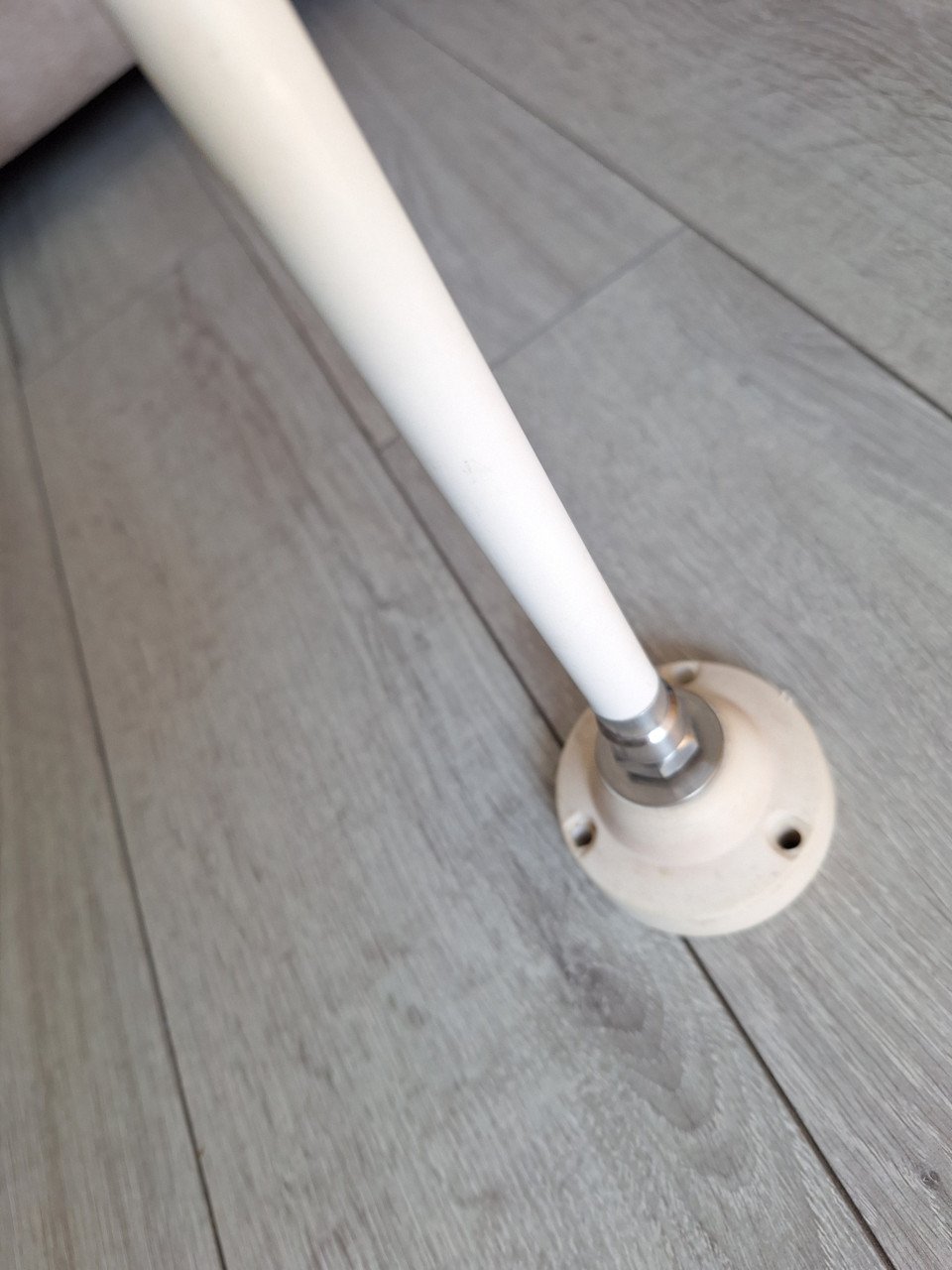 Marifoon met vhf antenne