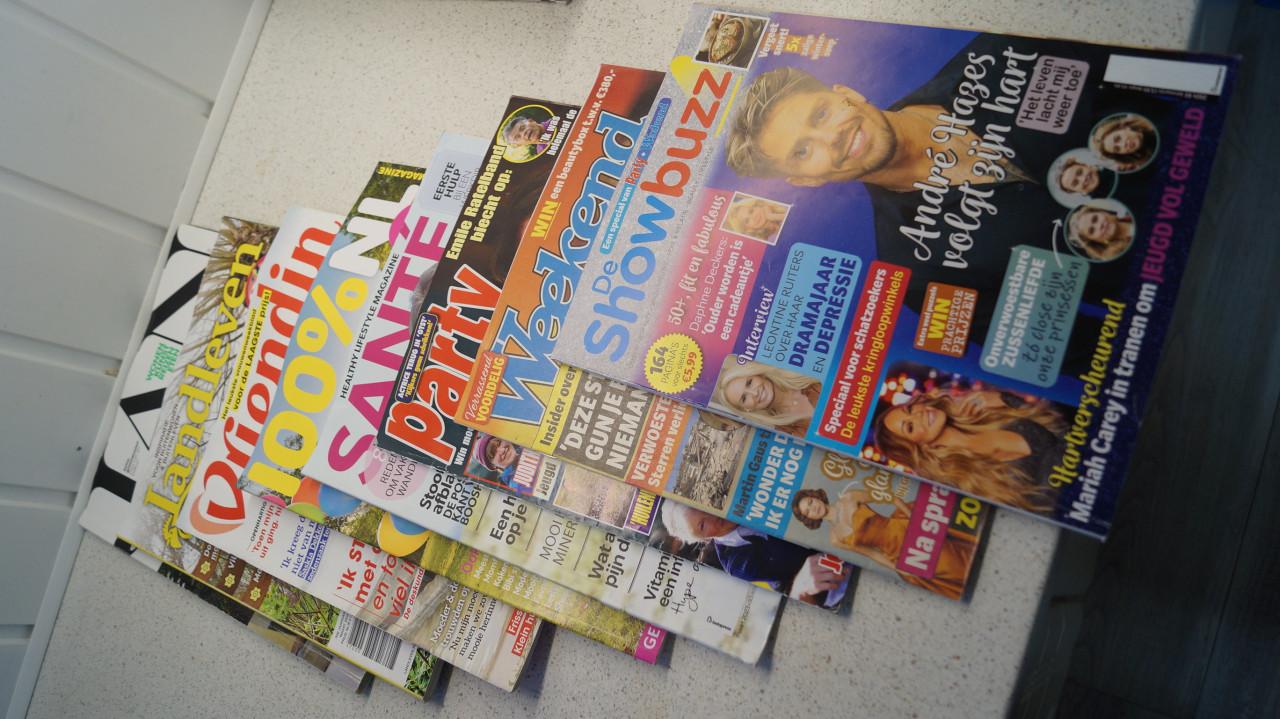 75 Libelle's en 8 andere tijdschriften.