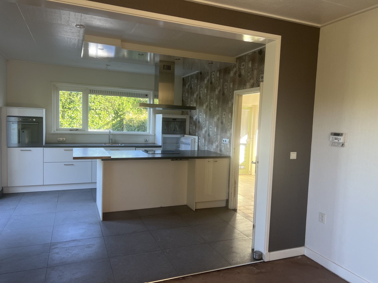 Keuken met apparatuur