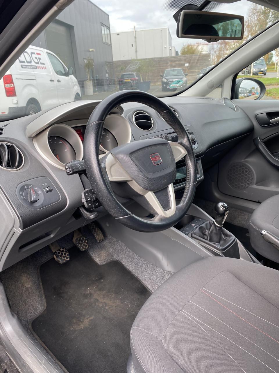 Seat Ibiza 1.2TDI 55KW Ecomotive ST 2012 Zwart | NAP