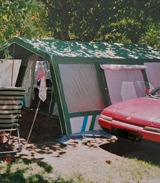 Bungalowtent groen