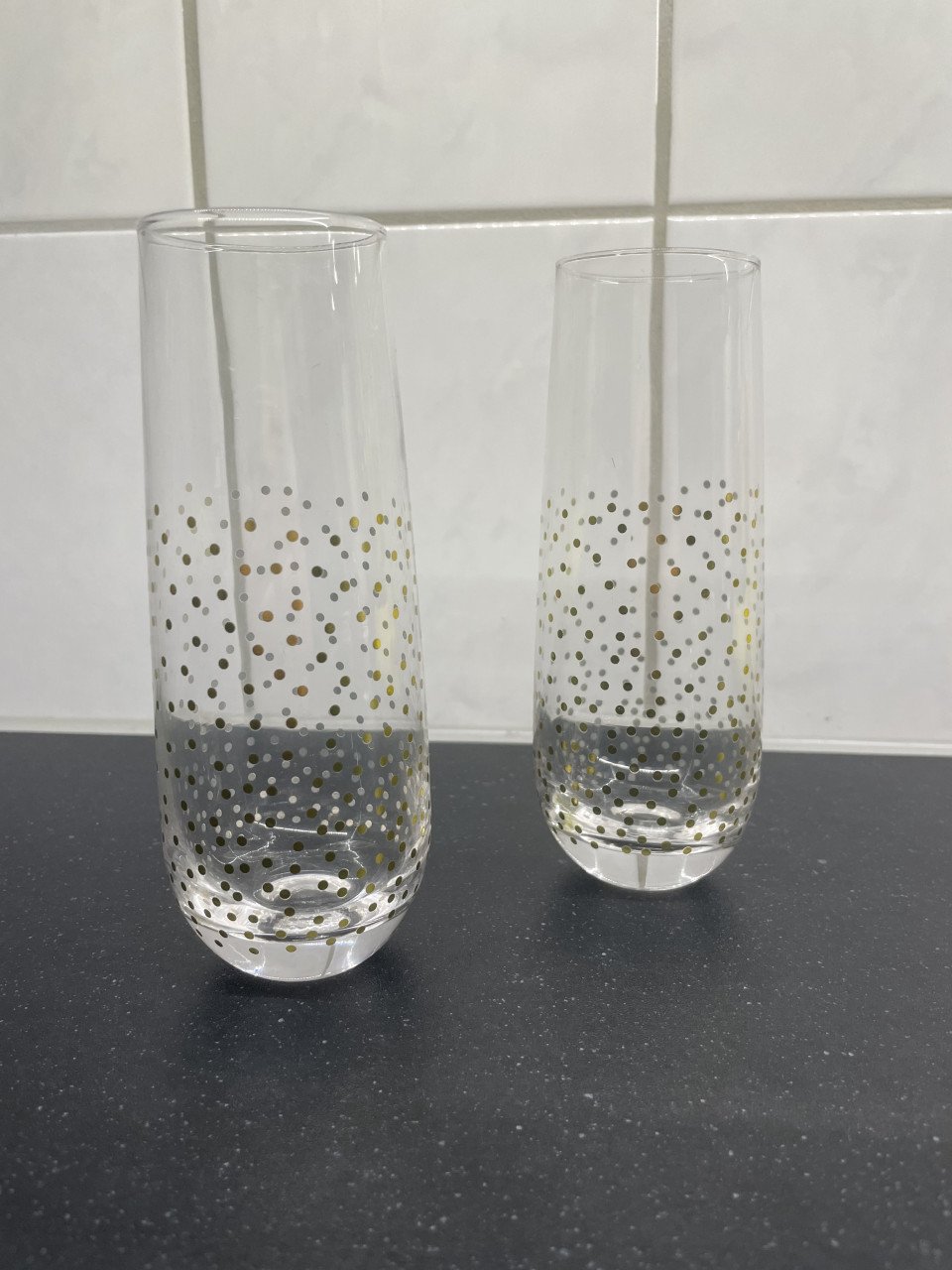 2 nieuwe leuke glaasjes
