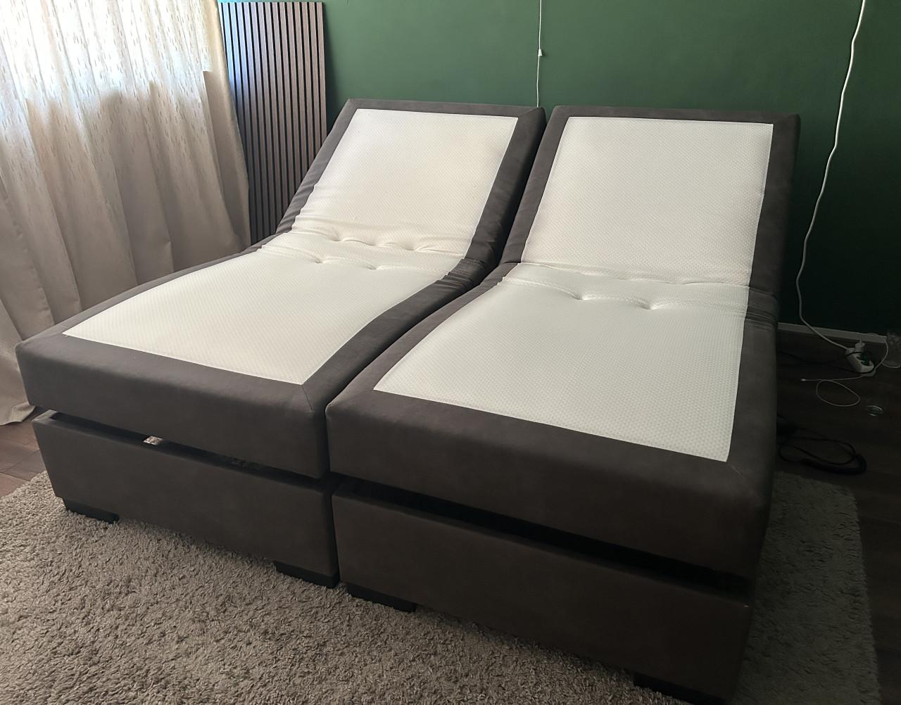 Tweepersoons boxspring elektrisch