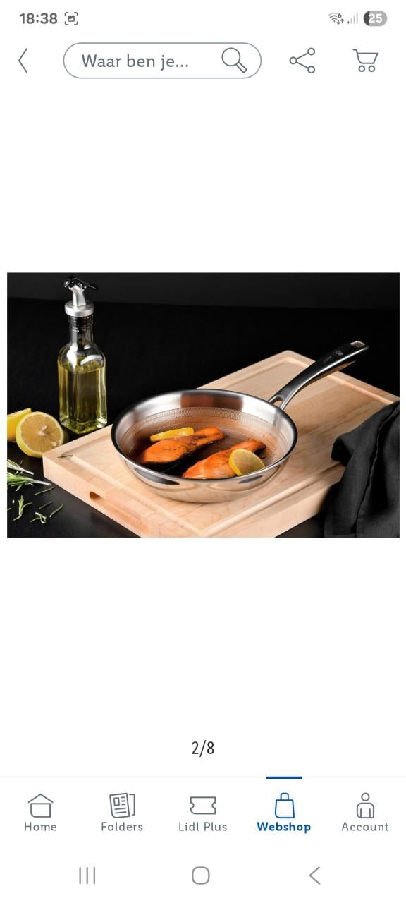 Masterprogramma giro 3 koekenpan  28 cm RVS