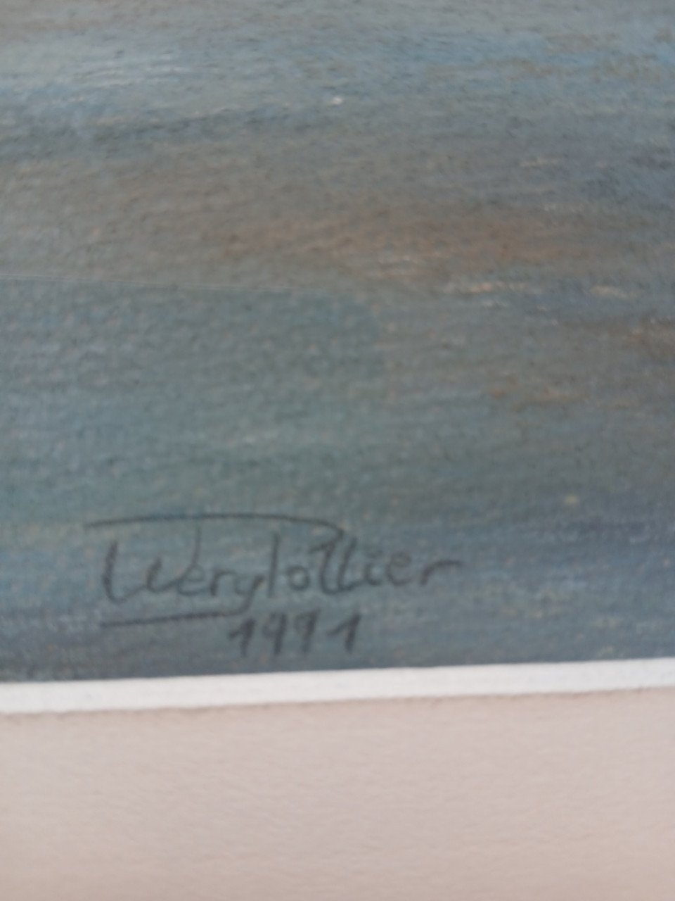 Pastel Tekening Zeeuwse polder
