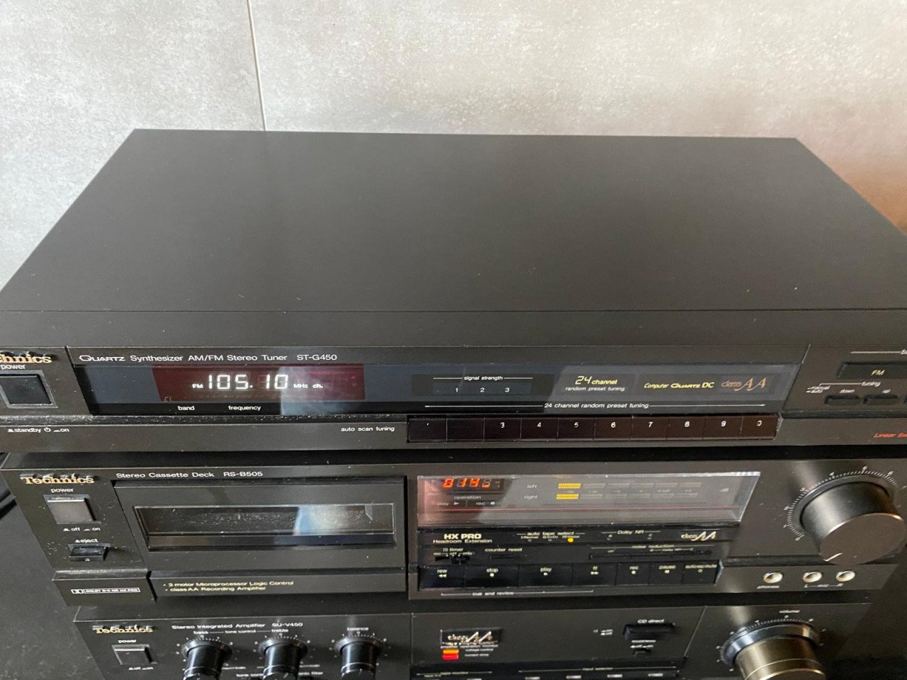 Technics stereo set Class "AA"