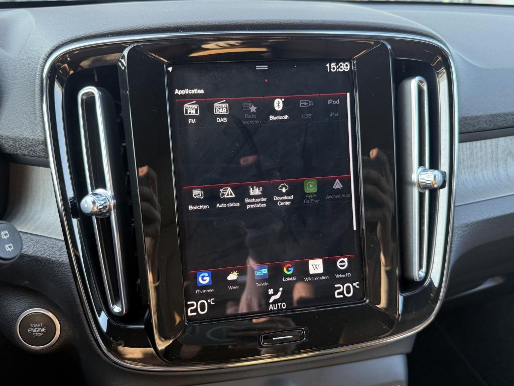 Volvo XC40 t5 262pk recharge inscription| leder| navi| 2-zone climate| 19''