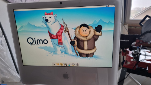 IMac met educatieve software voor Kids