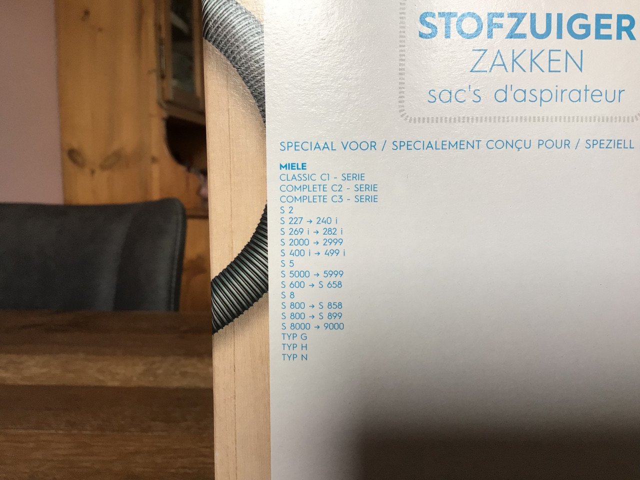 Stofzuigerzakken voor Miele stofzuigers