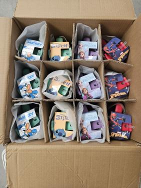 Partij Disney drinkbekers  met rietje