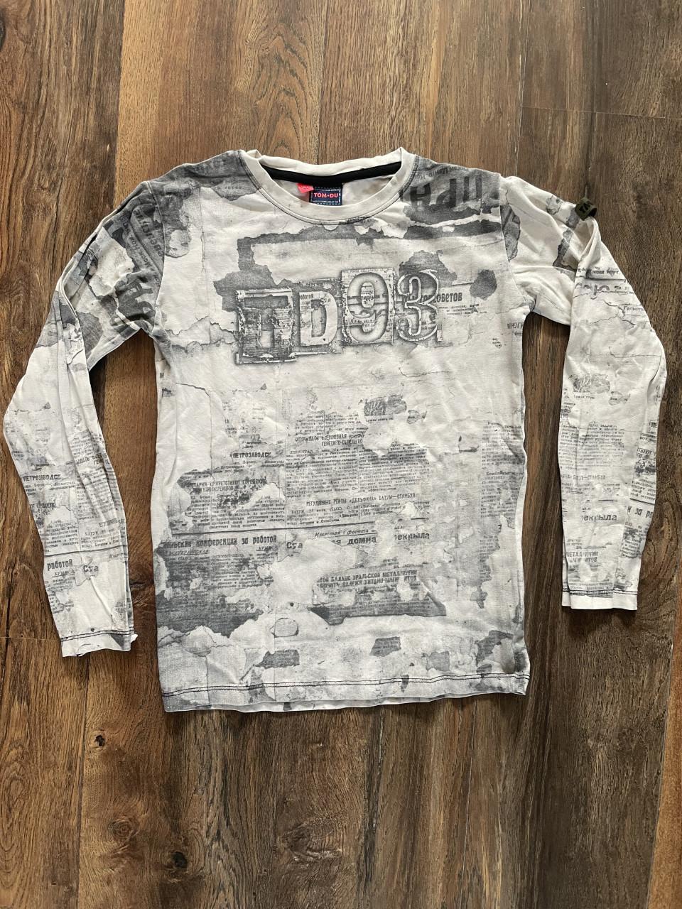 Nette Jongens Tshirt - Merk Tom-Du (Maat140)