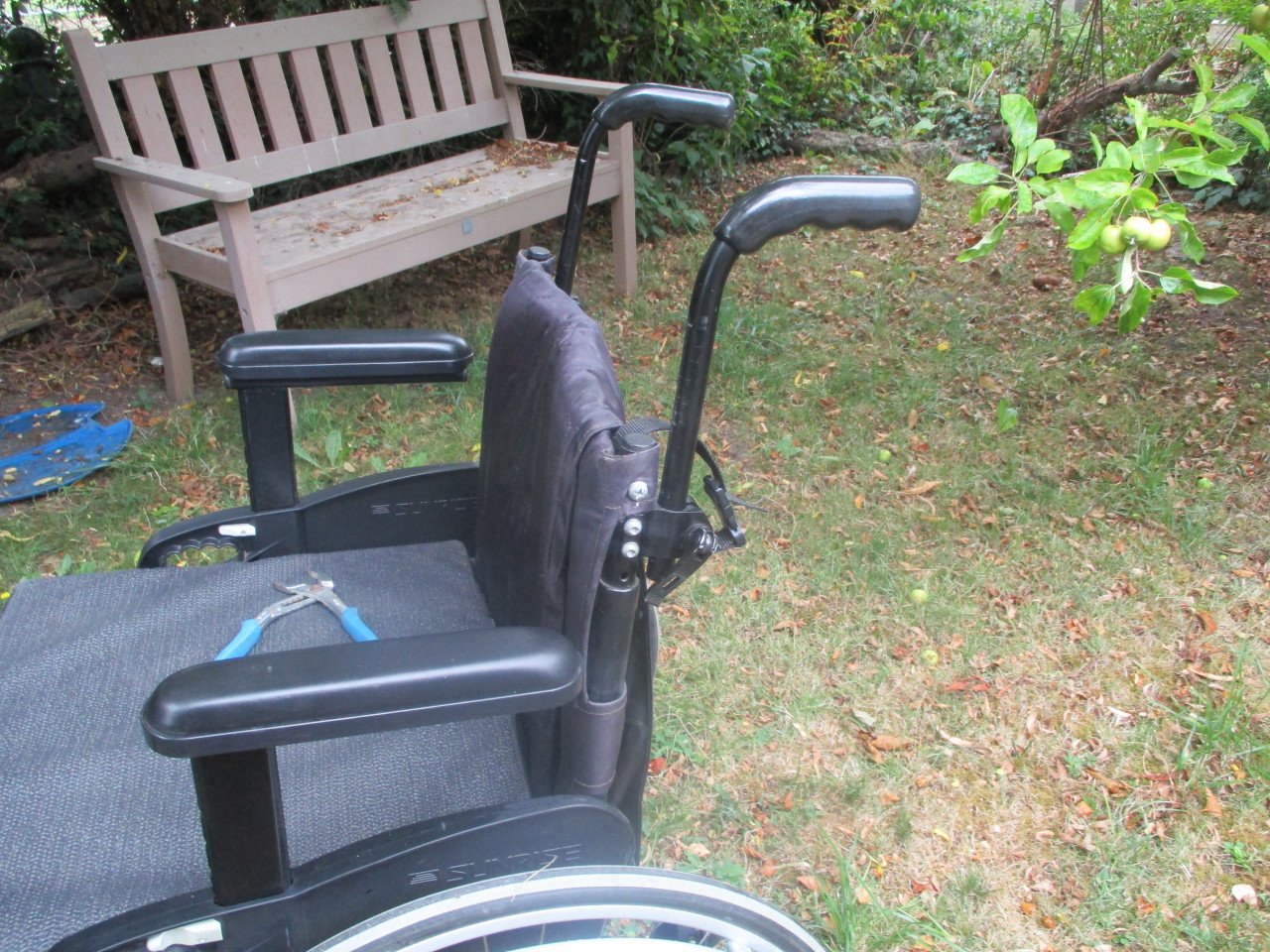 Quicky rolstoel voor grotere en zwaardere personen