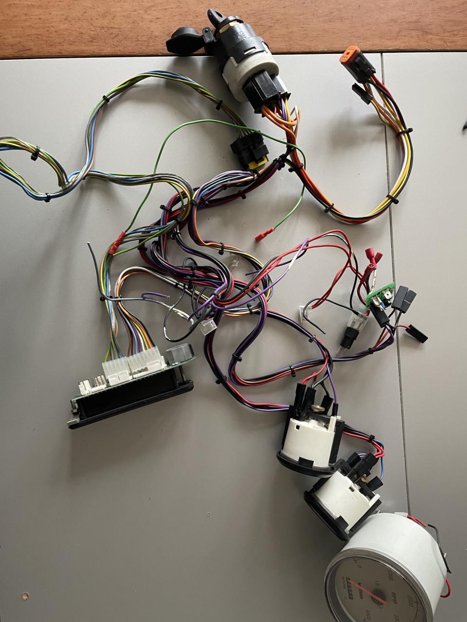 Vetus kabelset met meters (zeilboot)