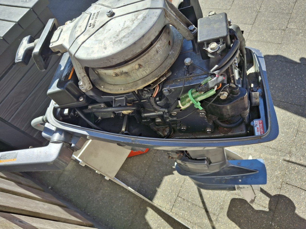 YAMAHA 8 pk 2 TAKT KORTSTAART 2 CILINDER  UIT 2001