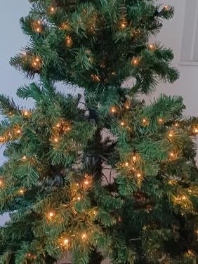 Kunst kerstboom