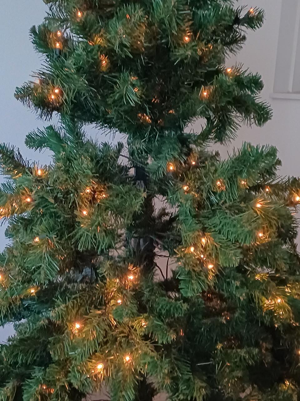 Kunst kerstboom