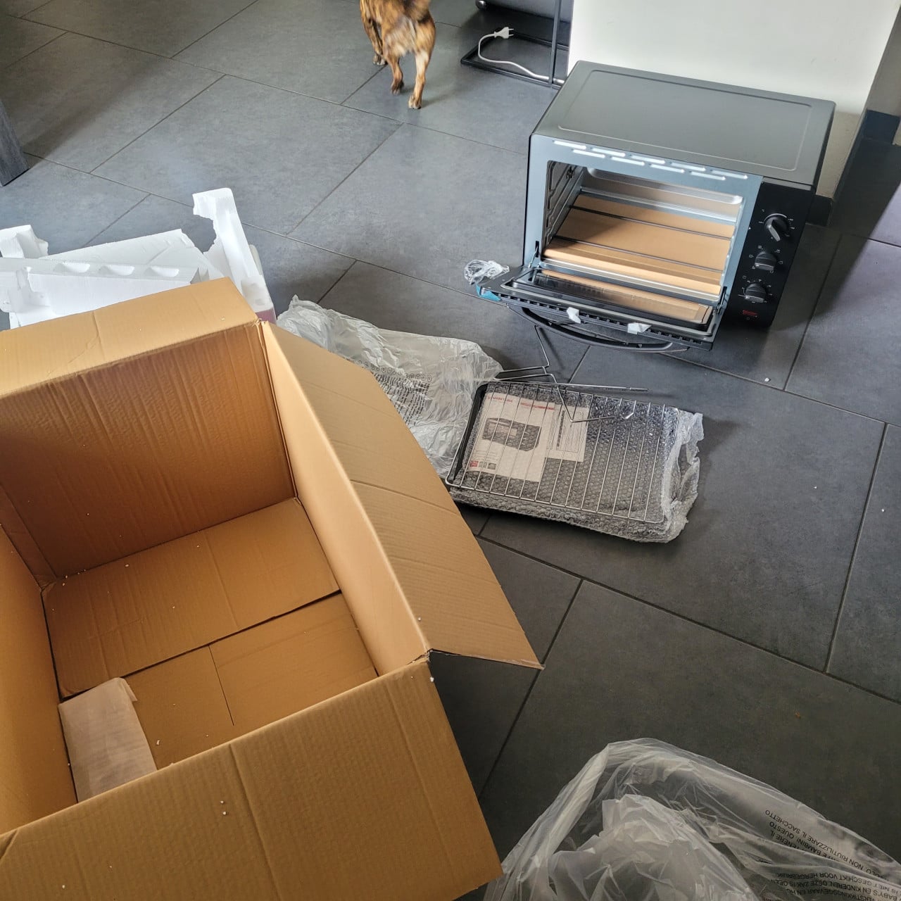 Nieuwe vrijstaande bakoven inventum