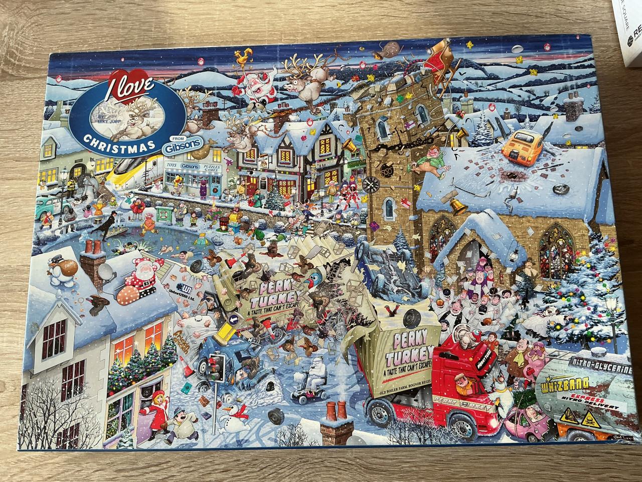 Kerst legpuzzels