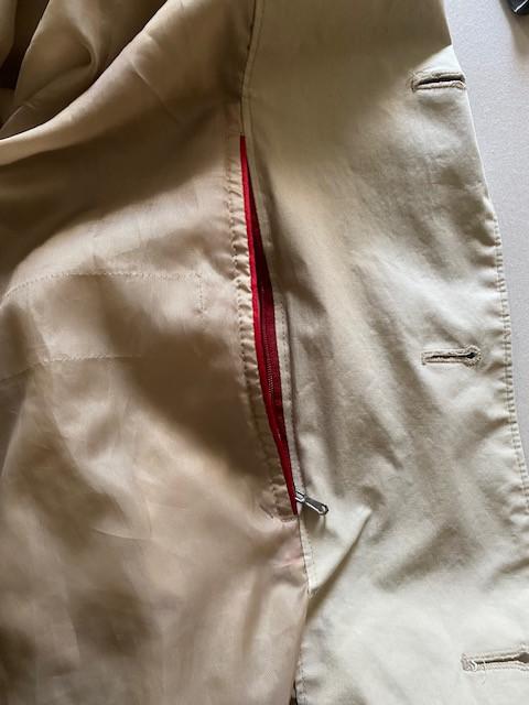 Stijlvolle beige trenchcoat van het merk Cinque voor heren