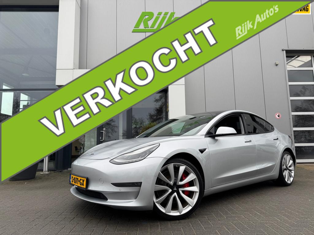 Tesla Model 3 performance awd 75 kwh