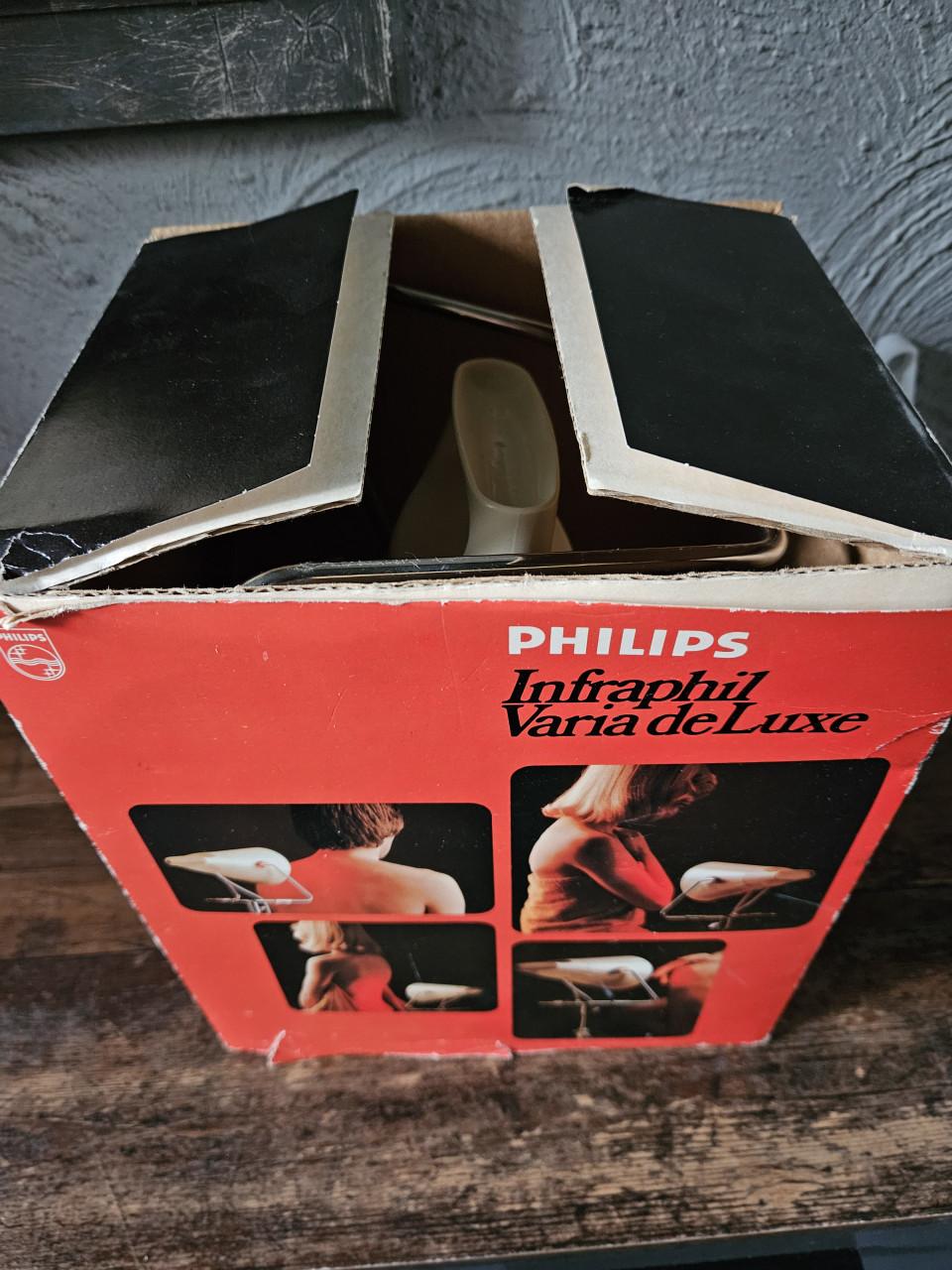 Vintage zgan philips Infraphil Varia de Luxe Infraroodlamp