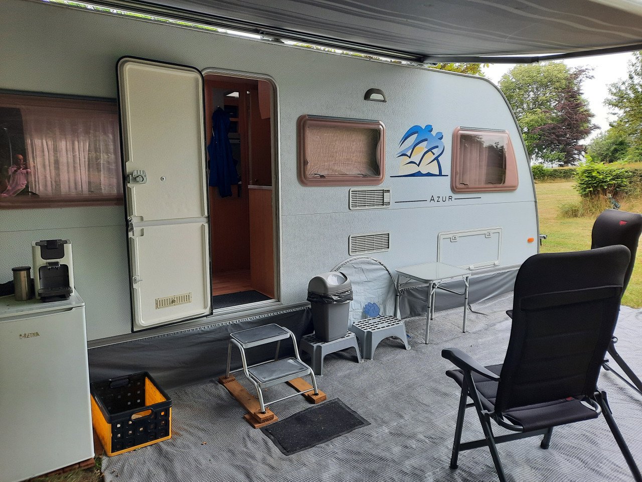Caravan Knaus Azur 500 met mover vol automaat