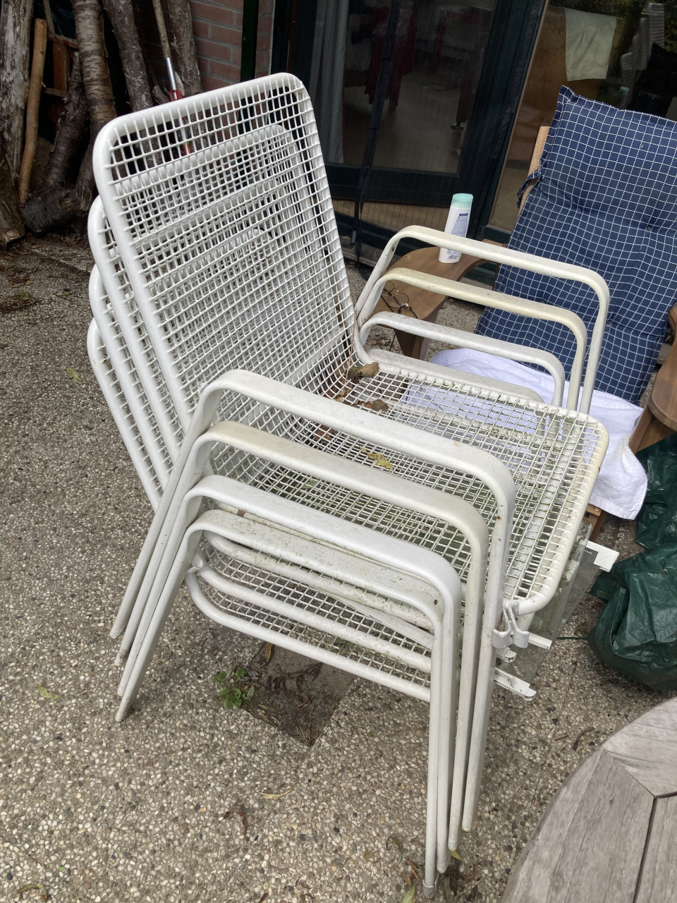 Stabiele stoelen metaal