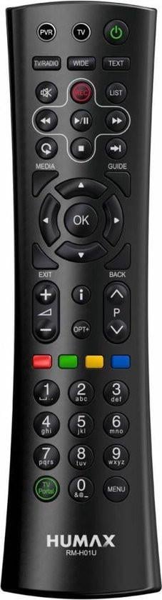 Originele Humax afstandsbediening, type RM-H01U, voor Humax IRHD-5300C