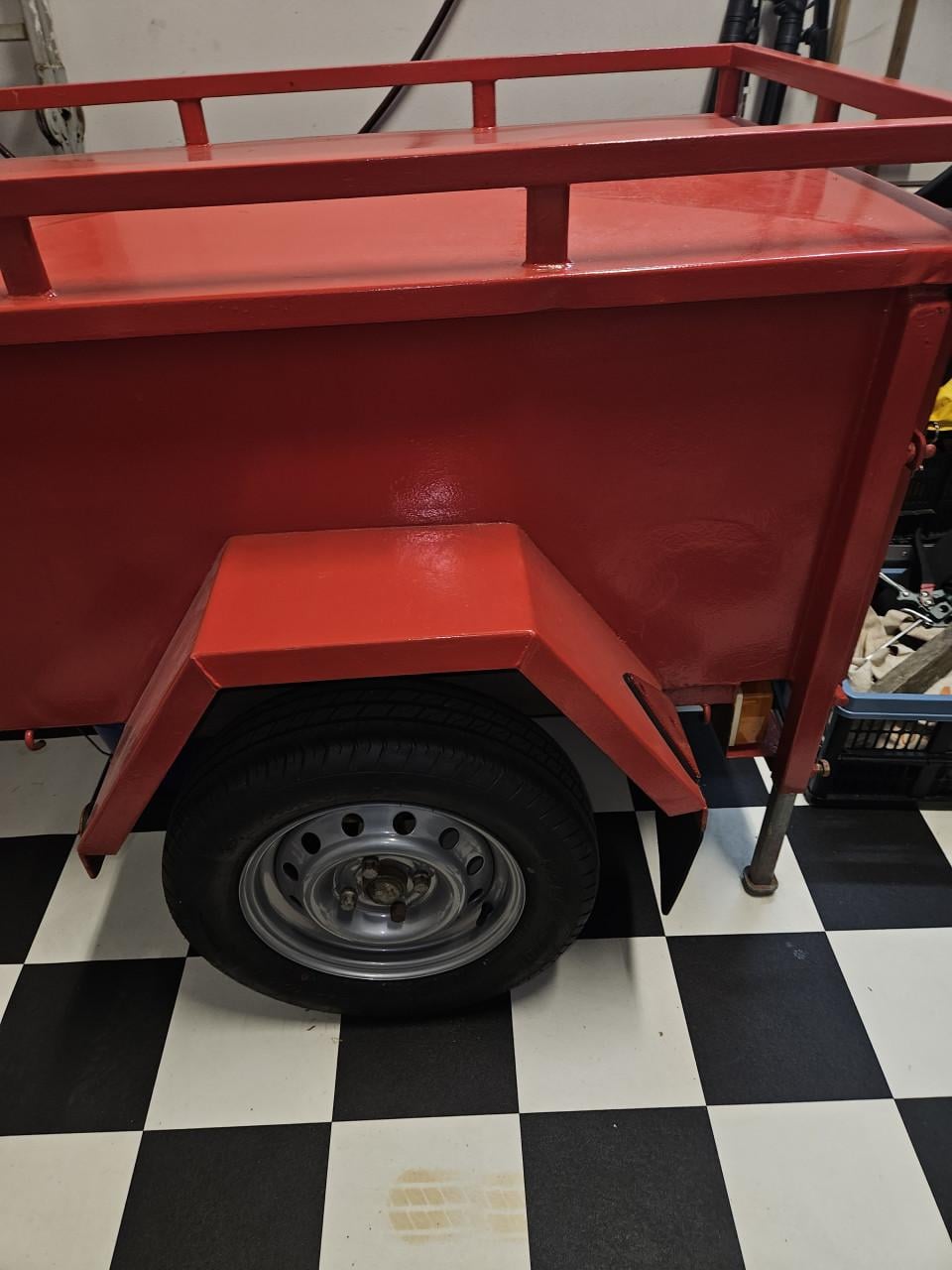 Nette bagage aanhanger